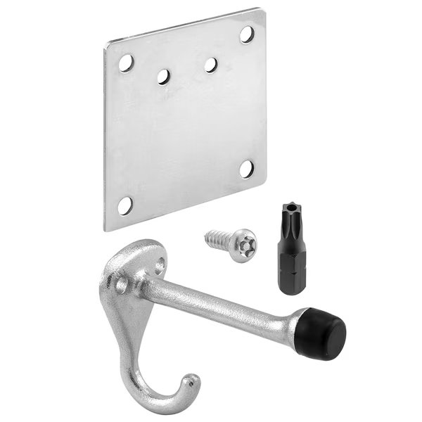 Bumper Hook Repair Kit, Stainless Steel with Satin Finish Single Pack, Prime-Line, Mfr#: 656-1006